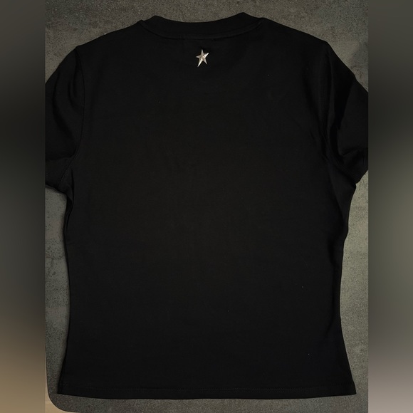 MUGLER H&M Authentic Fitted Black T-shirt NWT - Picture 5 of 5